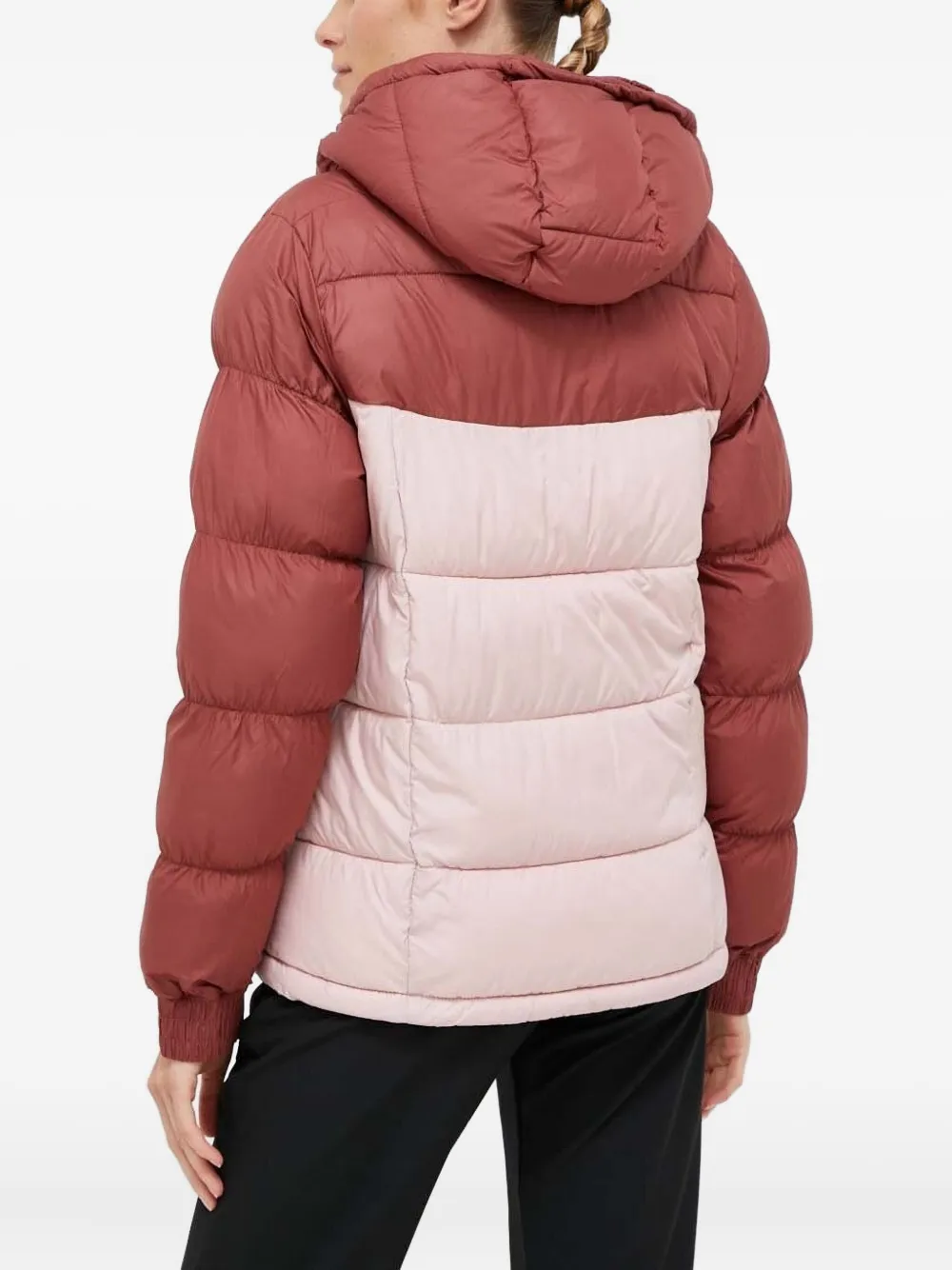 Columbia Gevoerd jack met capuchon Rood