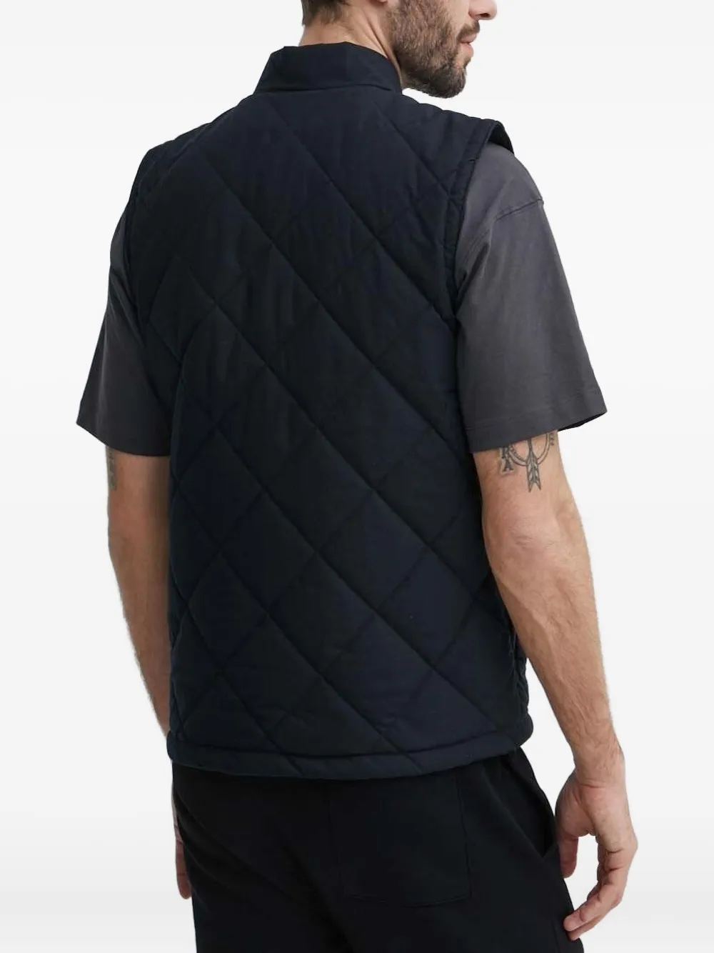 Columbia Rad Padded™ quilted diamond-pattern gilet Zwart