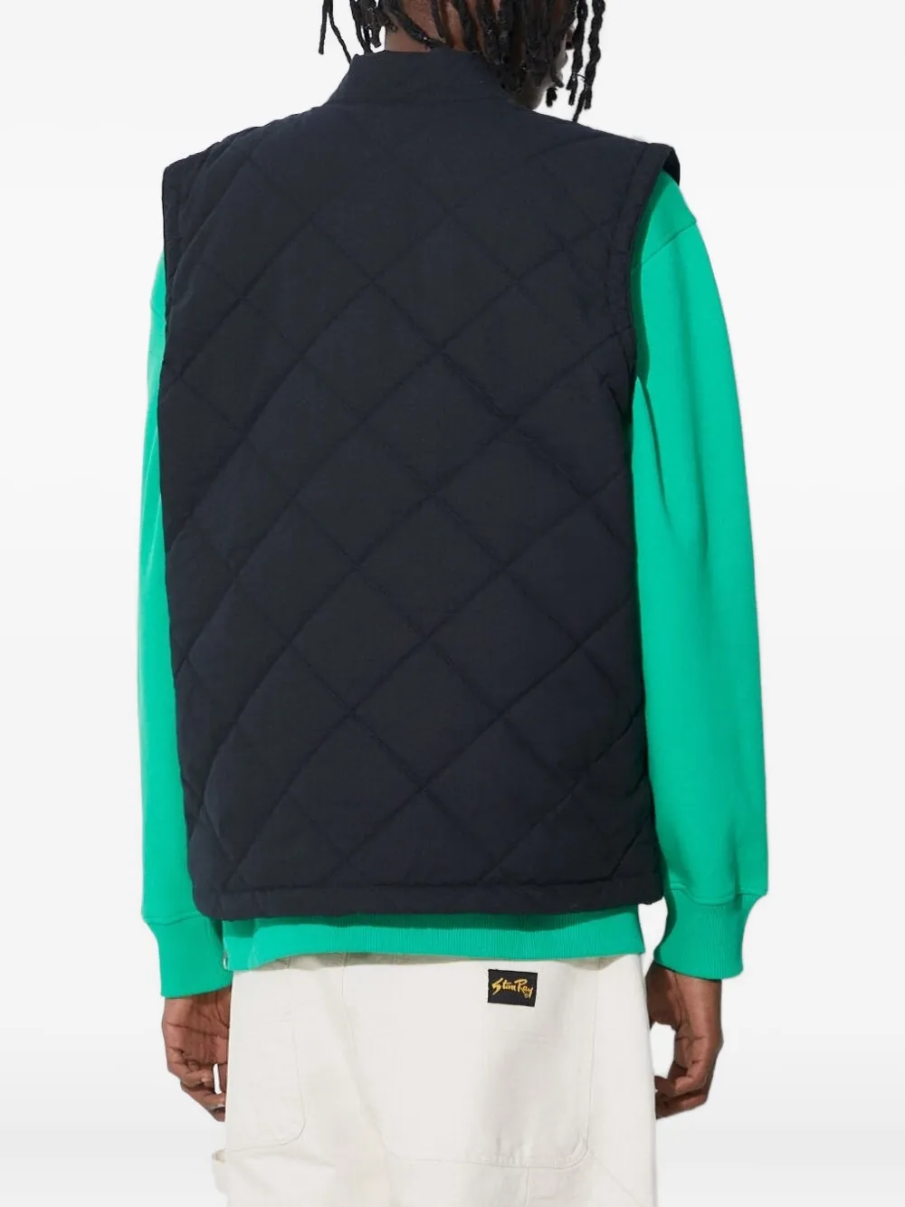 Columbia Rad Padded™ quilted diamond-pattern gilet Zwart