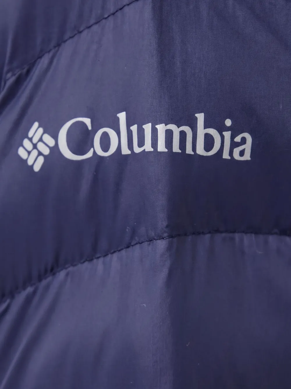 Columbia Donsjack met capuchon Blauw