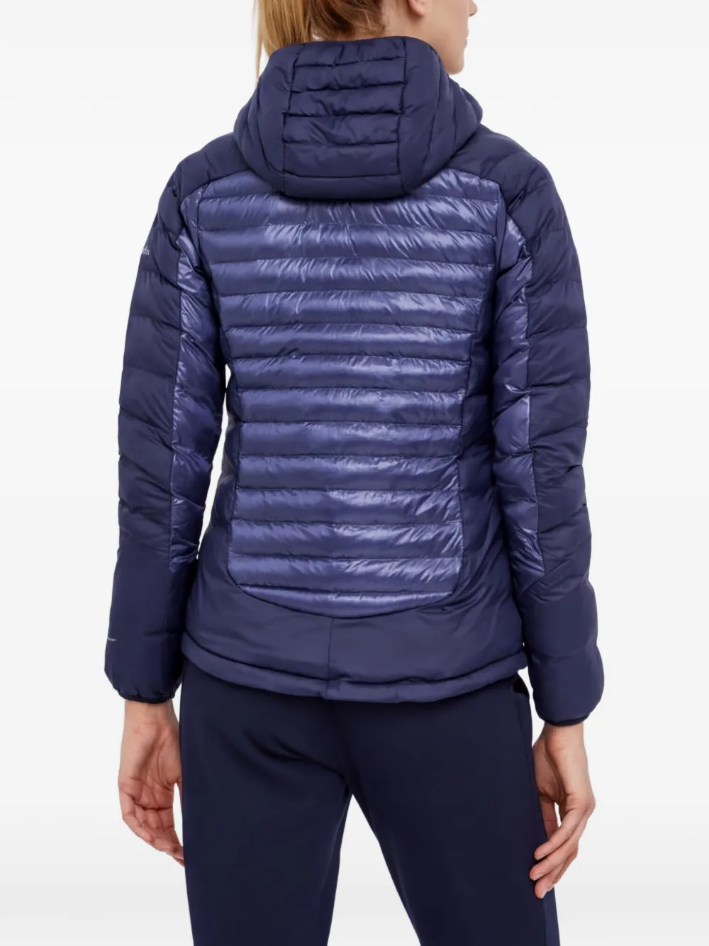 Columbia Donsjack met capuchon Blauw