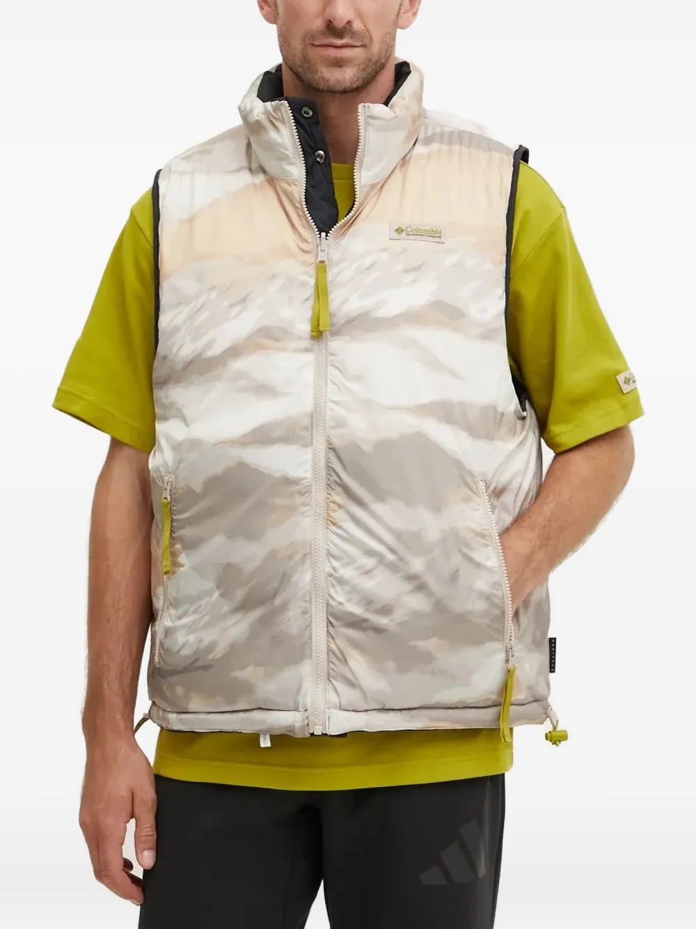 Columbia Wallowa™ reversible quilted puffer vest Beige