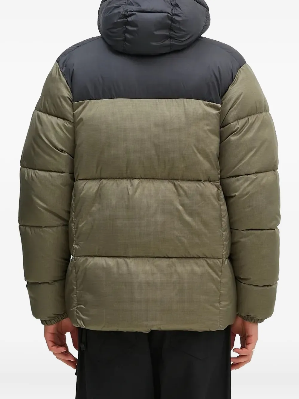 Columbia hooded puffer jacket Groen