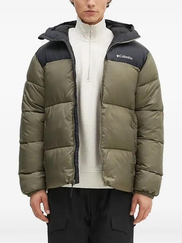 Columbia hooded puffer jacket グリーン　チェック Women's Amaze Puff Hooded Jacket | Columbia