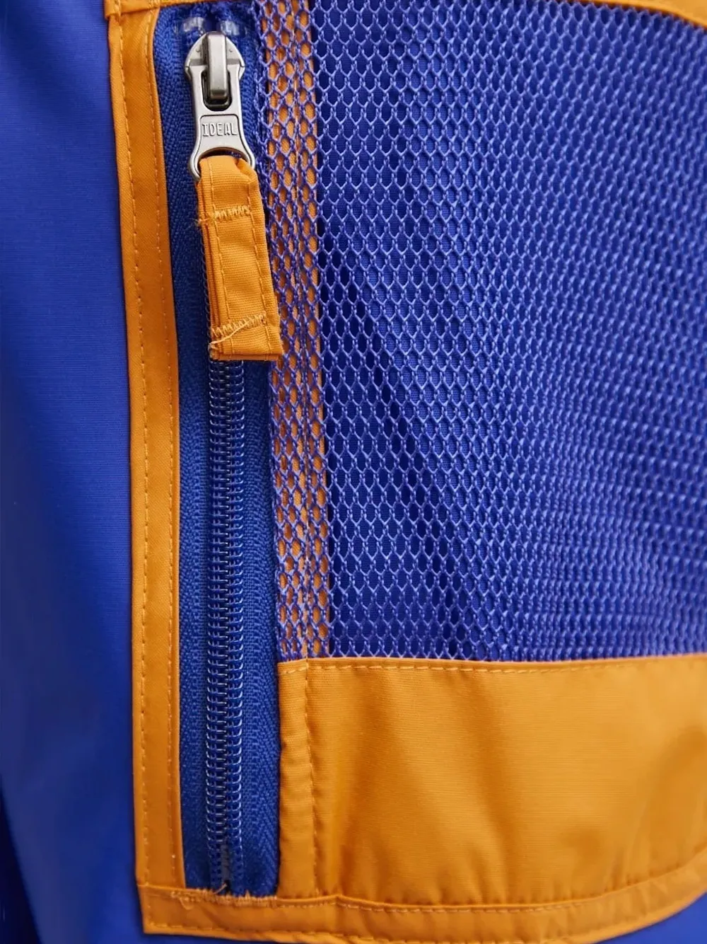 Columbia Sweater met halve rits Blauw