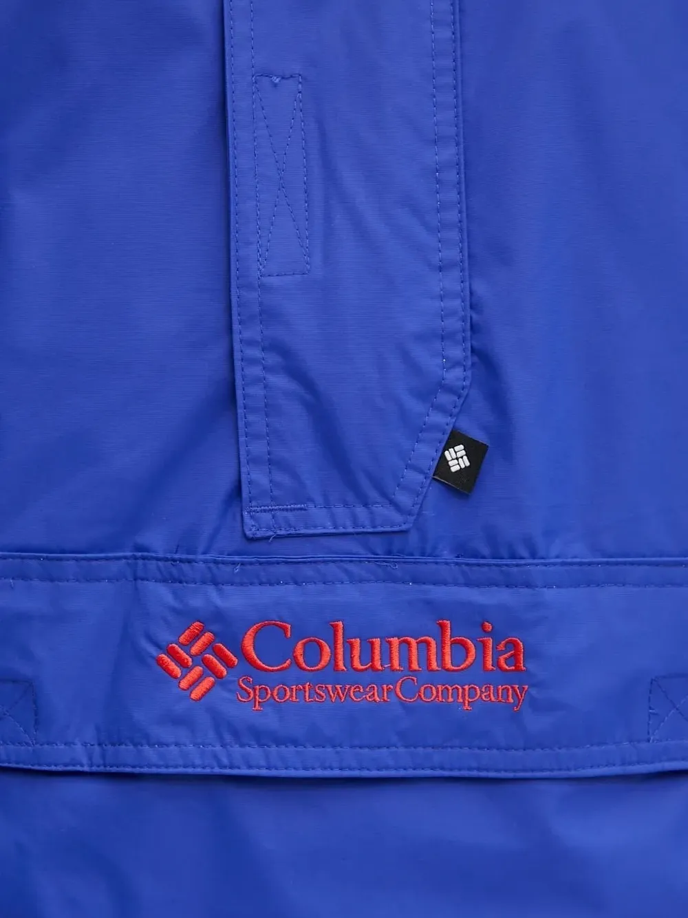 Columbia Sweater met halve rits Blauw