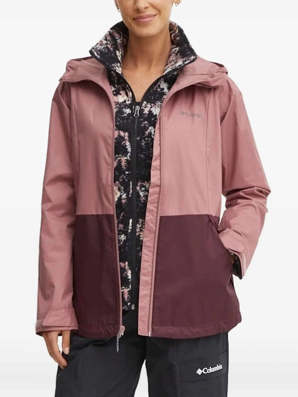 Columbia Inner Limits™ III hooded jacket | Pink | Image 1