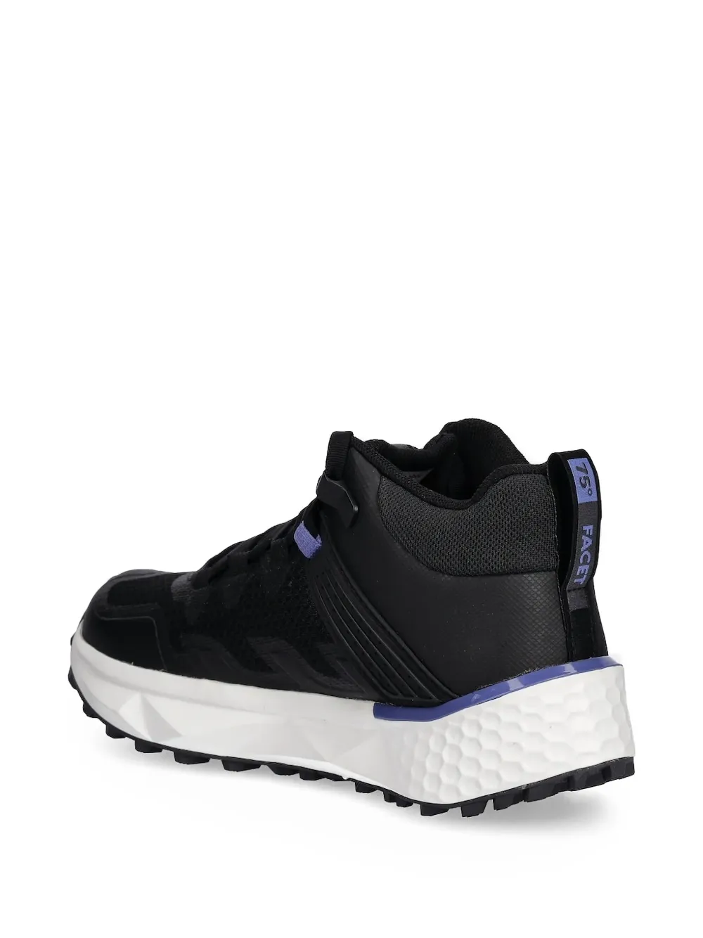 Columbia Facet 75 Mid Trail-running Textile Sneakers In Black