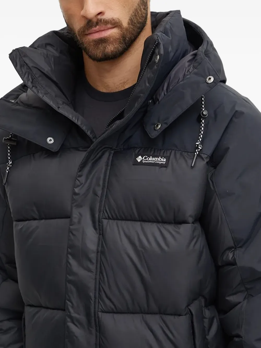 Columbia Snowqualmie™ II donsjack met capuchon Zwart