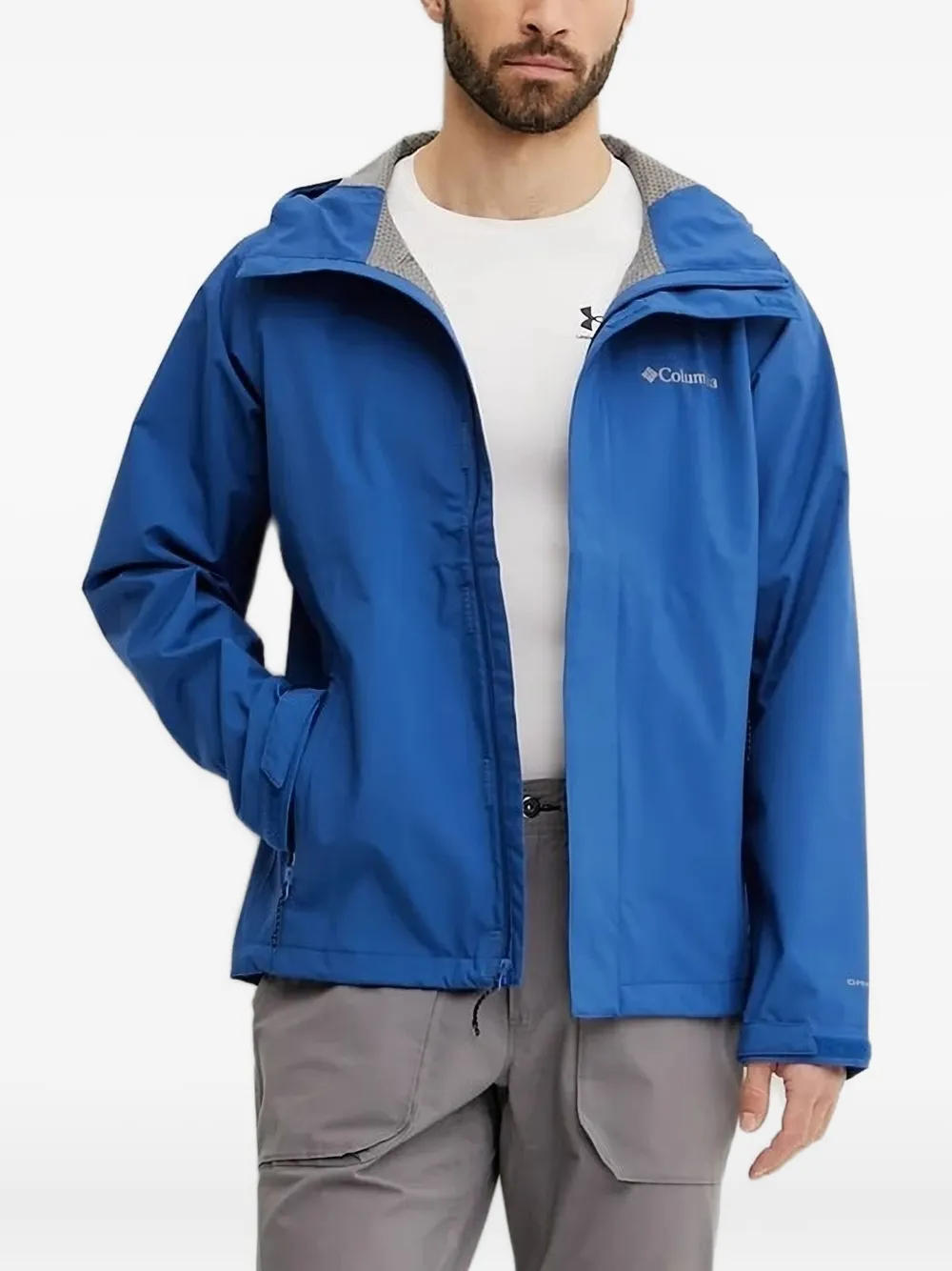 Columbia Earth Explorer™ II jack met capuchon Blauw