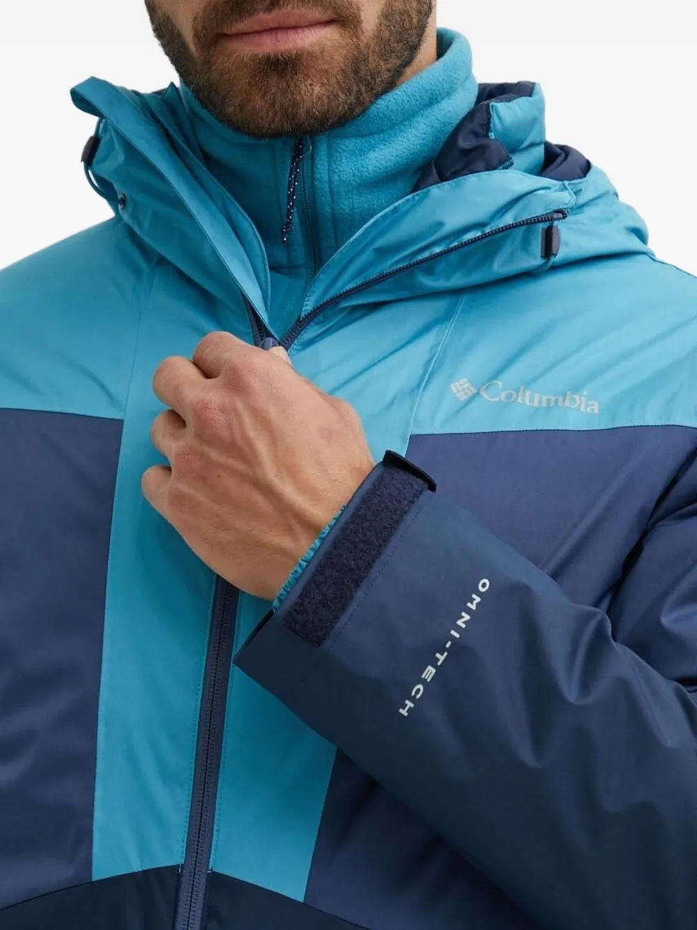 Columbia Wallowa Park hooded jacket Blauw