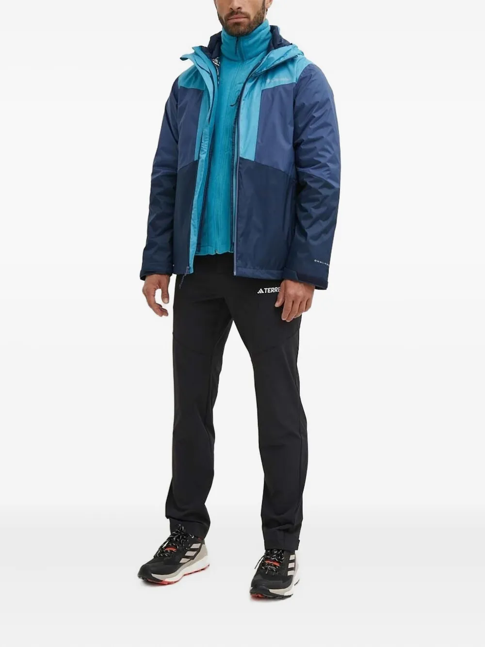 Columbia Wallowa Park hooded jacket Blauw