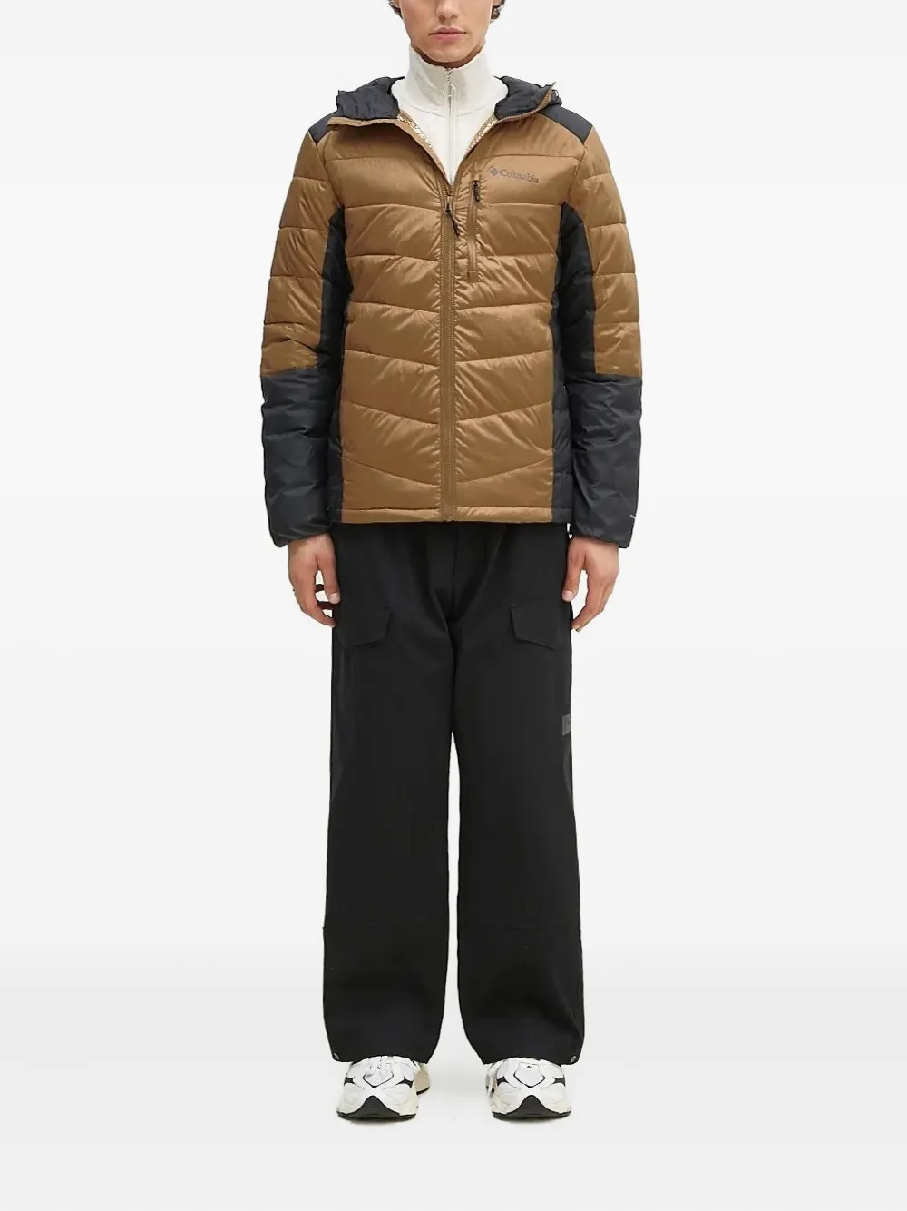 Columbia Labyrinth Loop™ quilted hooded jacket Bruin