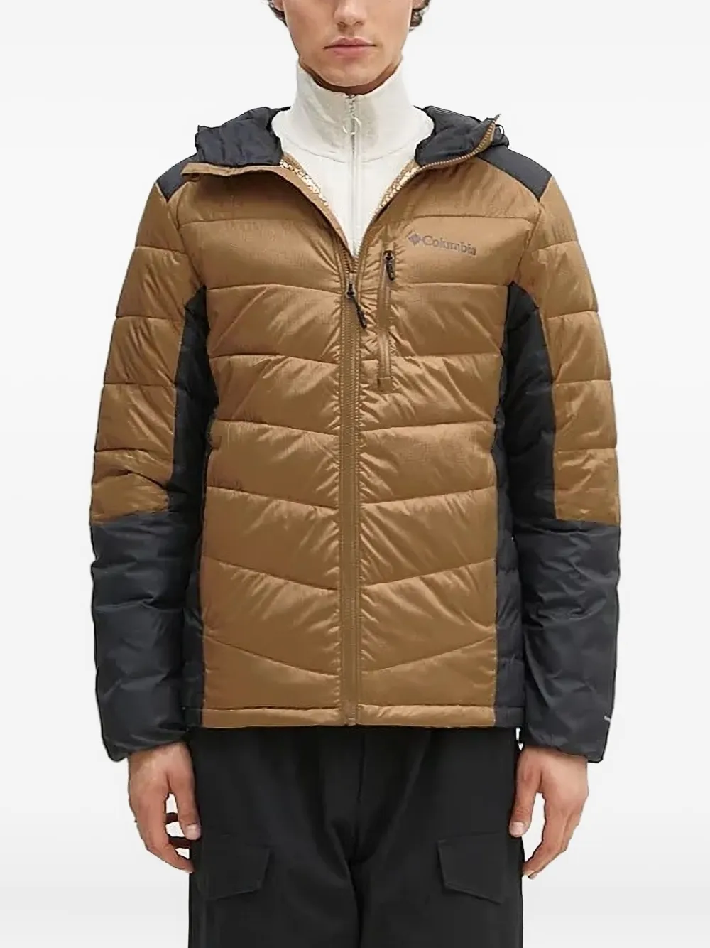 Columbia Labyrinth Loop™ quilted hooded jacket Bruin