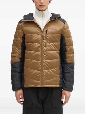 Columbia Hooded Puffer Jacket | Brown | FARFETCH MY