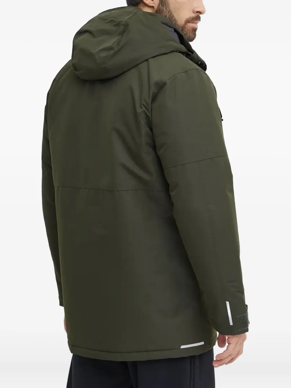 Columbia Jack met capuchon en zak Groen