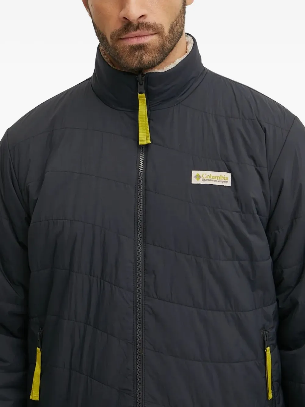 Columbia Fleece gewatteerd jack Beige