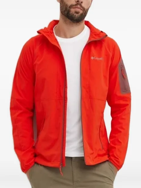 Columbia hooded panelled lightweight jacket