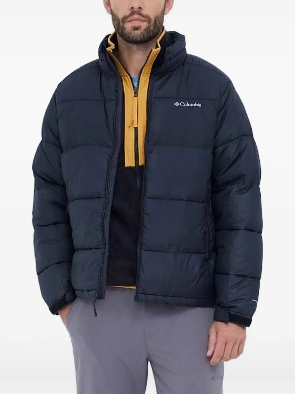 Columbia quilted padded jacket Blauw