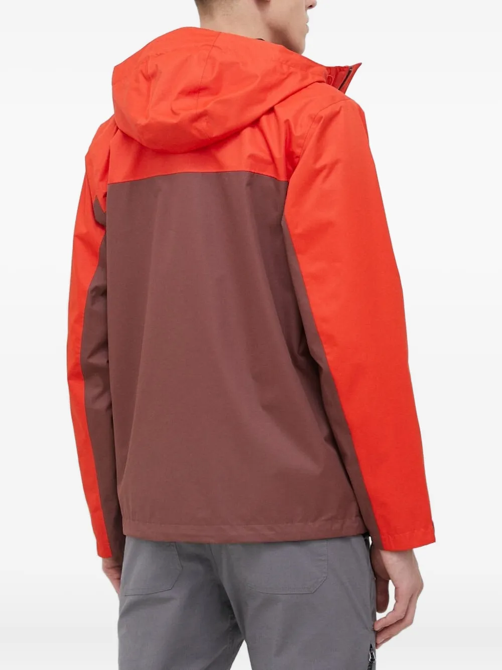 Columbia Hikebound II hooded two-tone jacket Rood