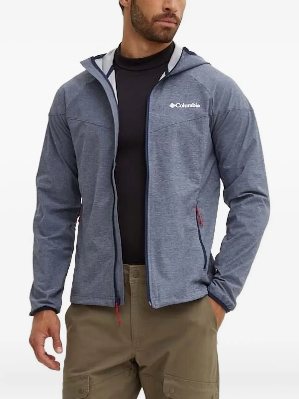 Columbia Heather Canyon™ hooded performance jacket Blauw