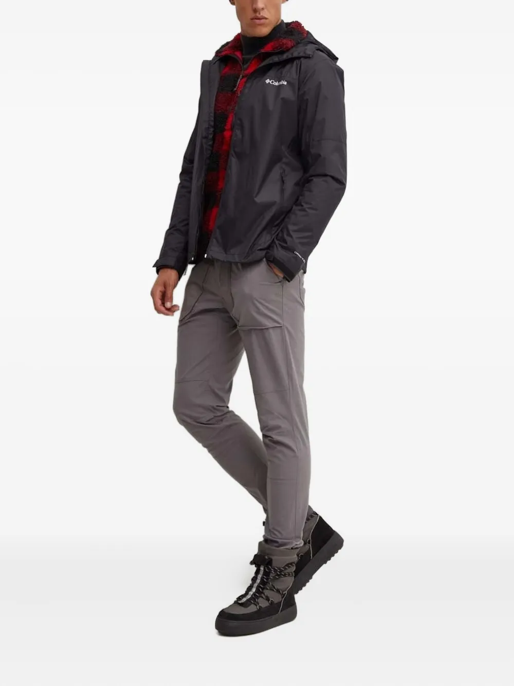 Columbia hooded jacket Zwart