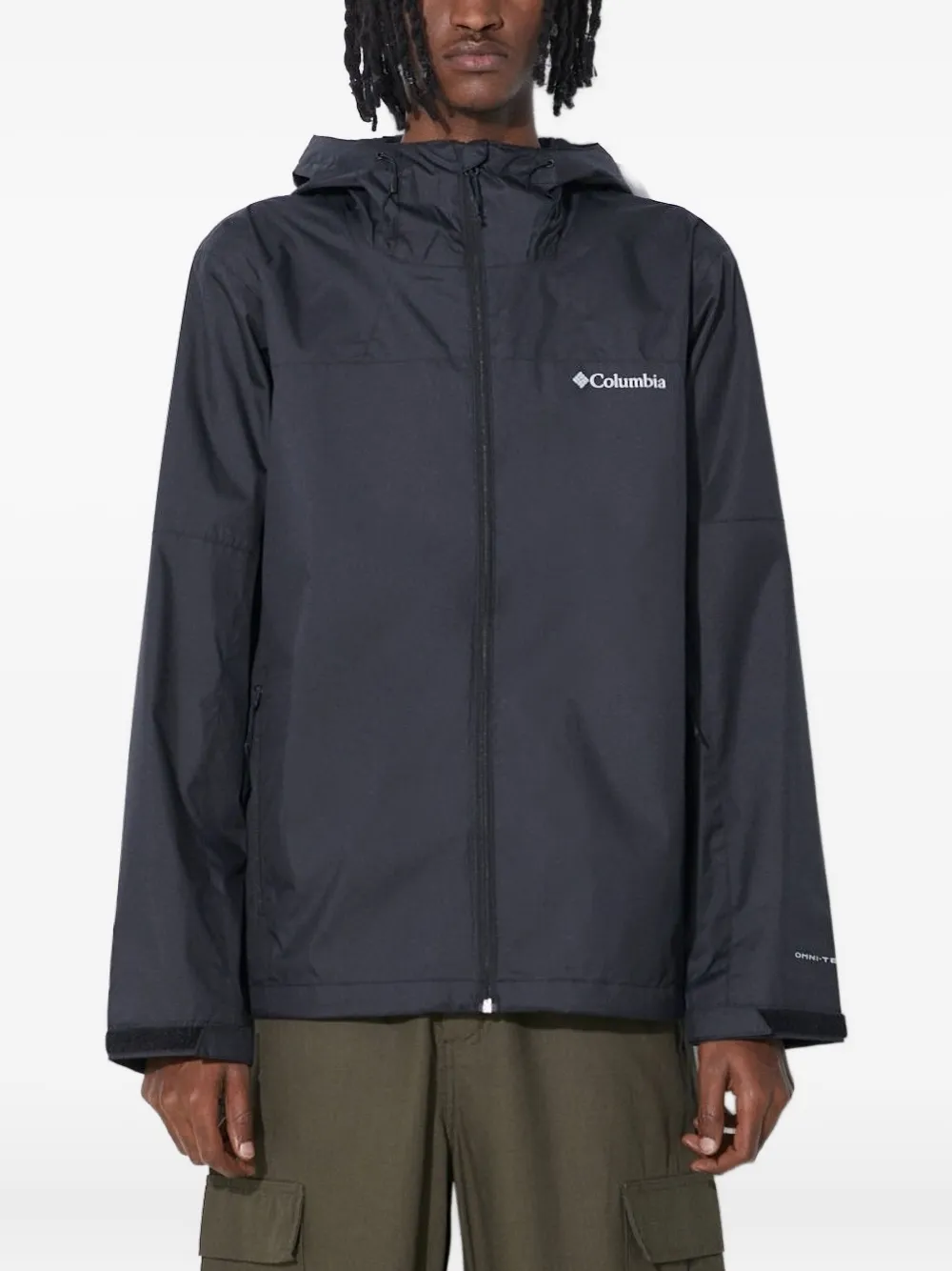 Columbia hooded jacket | Black | Image 1