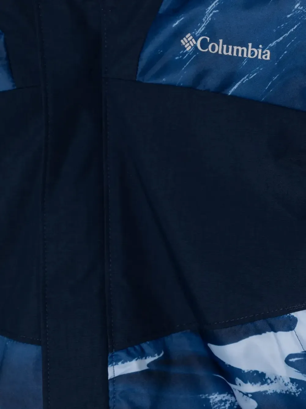 Columbia Mighty Mogul™ Iii Waterproof Print-jacked In Blue