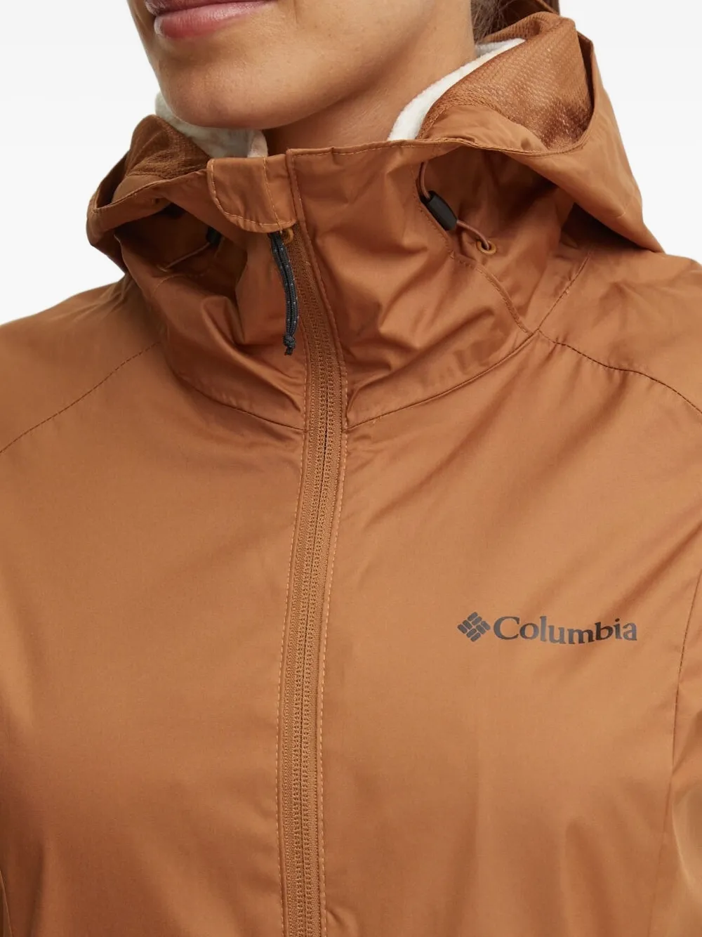 Columbia Jack met logoprint Bruin
