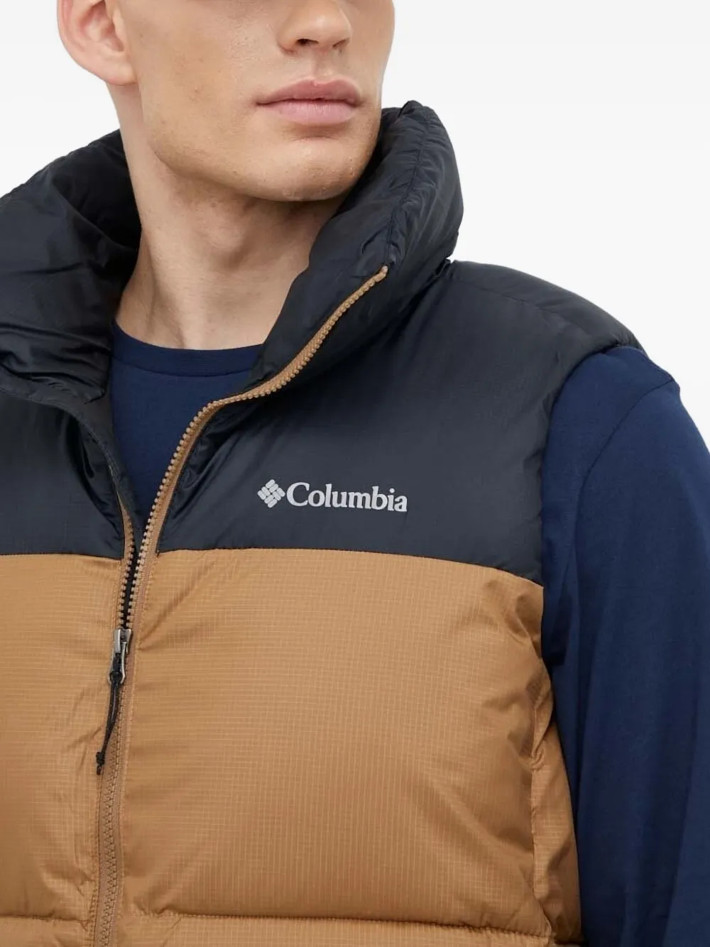 Columbia Tweekleurige bodywarmer Beige