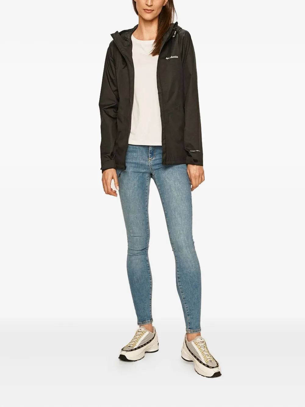 Columbia Jack met capuchon Zwart