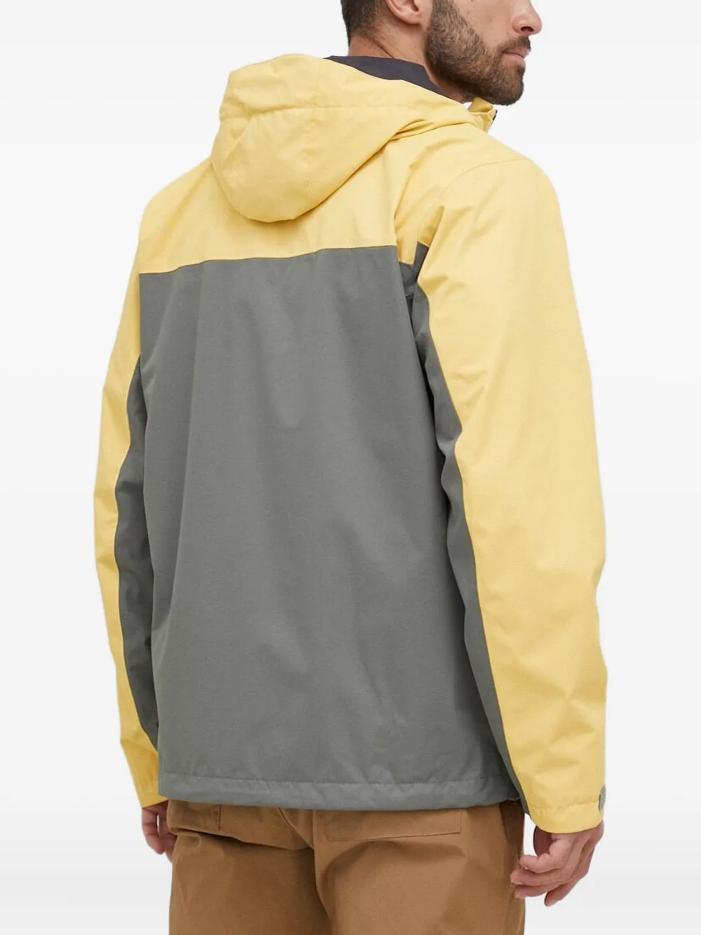 Columbia Hikebound II color-block jacket Geel
