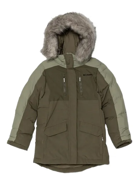 Columbia hooded puffer jacket