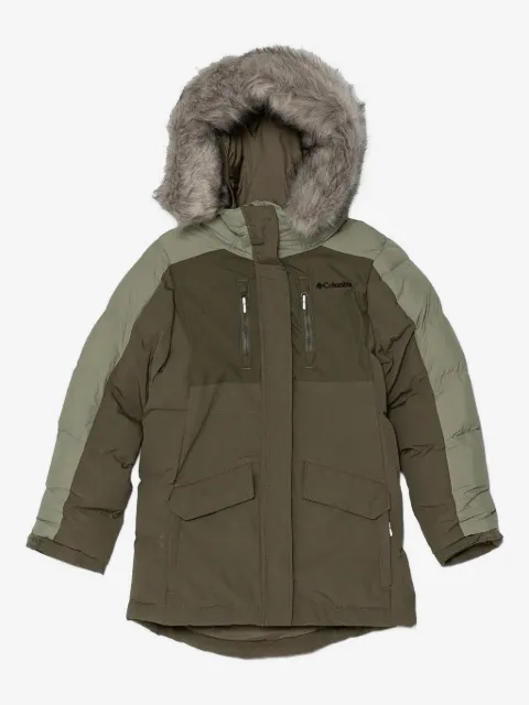 Columbia hooded puffer jacket