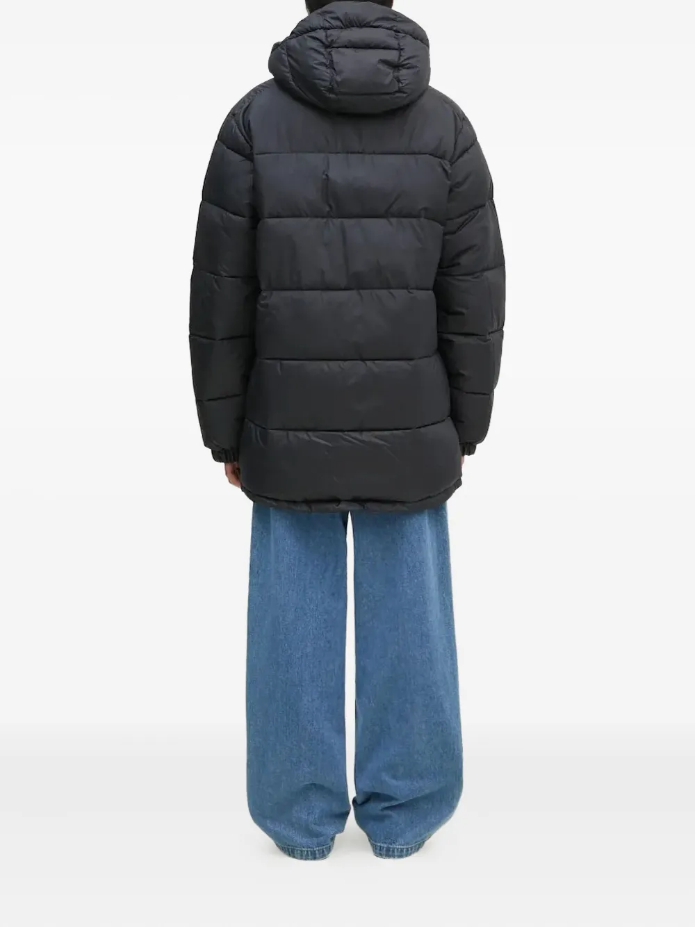 Columbia hooded padded jacket Zwart