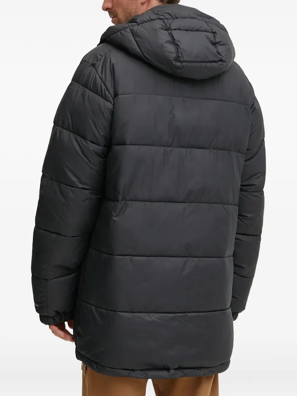 Columbia hooded padded jacket Zwart