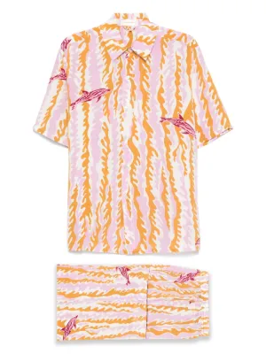 オリビアボンヘール　シルク　パジャマ　OLIVIA VON HALLE Olivia von Halle(オリビアボンヘール) ルームウェア・パジャマ