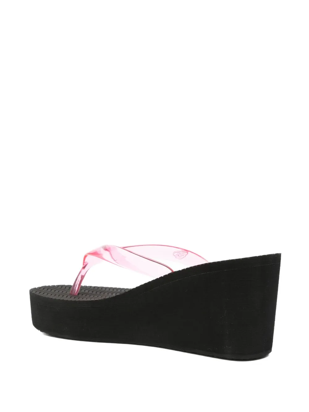 Ancient Greek Sandals wedge flip-flops Roze