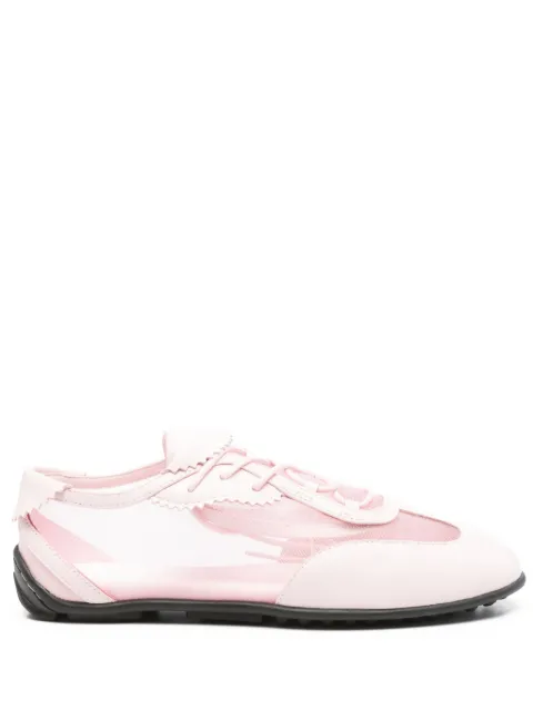 Stine Goya lace-up mesh sneakers 