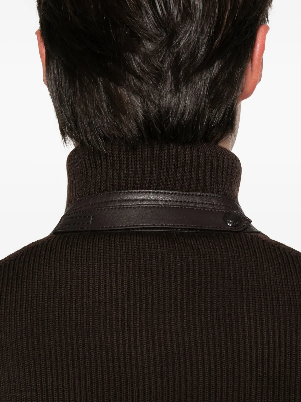 TOM FORD Gewatteerd jack Bruin