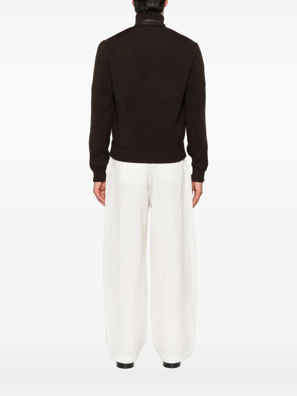 TOM FORD Gewatteerd jack Bruin