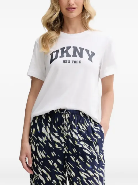 DKNY abstract-print pajamas