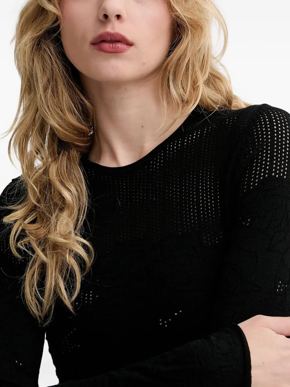 Blugirl Gebreide trui Zwart