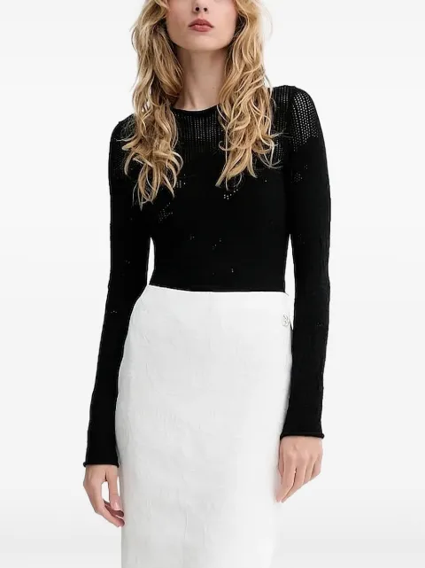Blugirl long-sleeve knit sweater