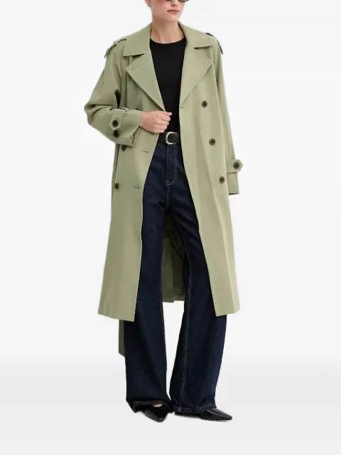 DKNY trench ceinturé à boutonnière croisée