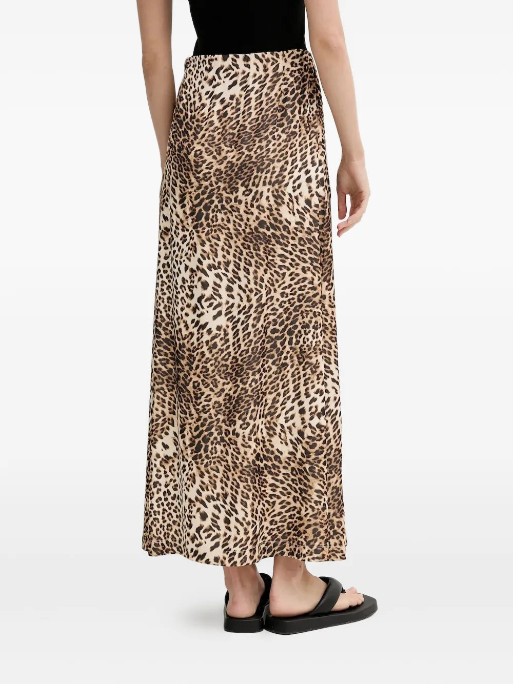 Gestuz GZleelo leopard-print midi skirt | A-Line Skirts | Image 2