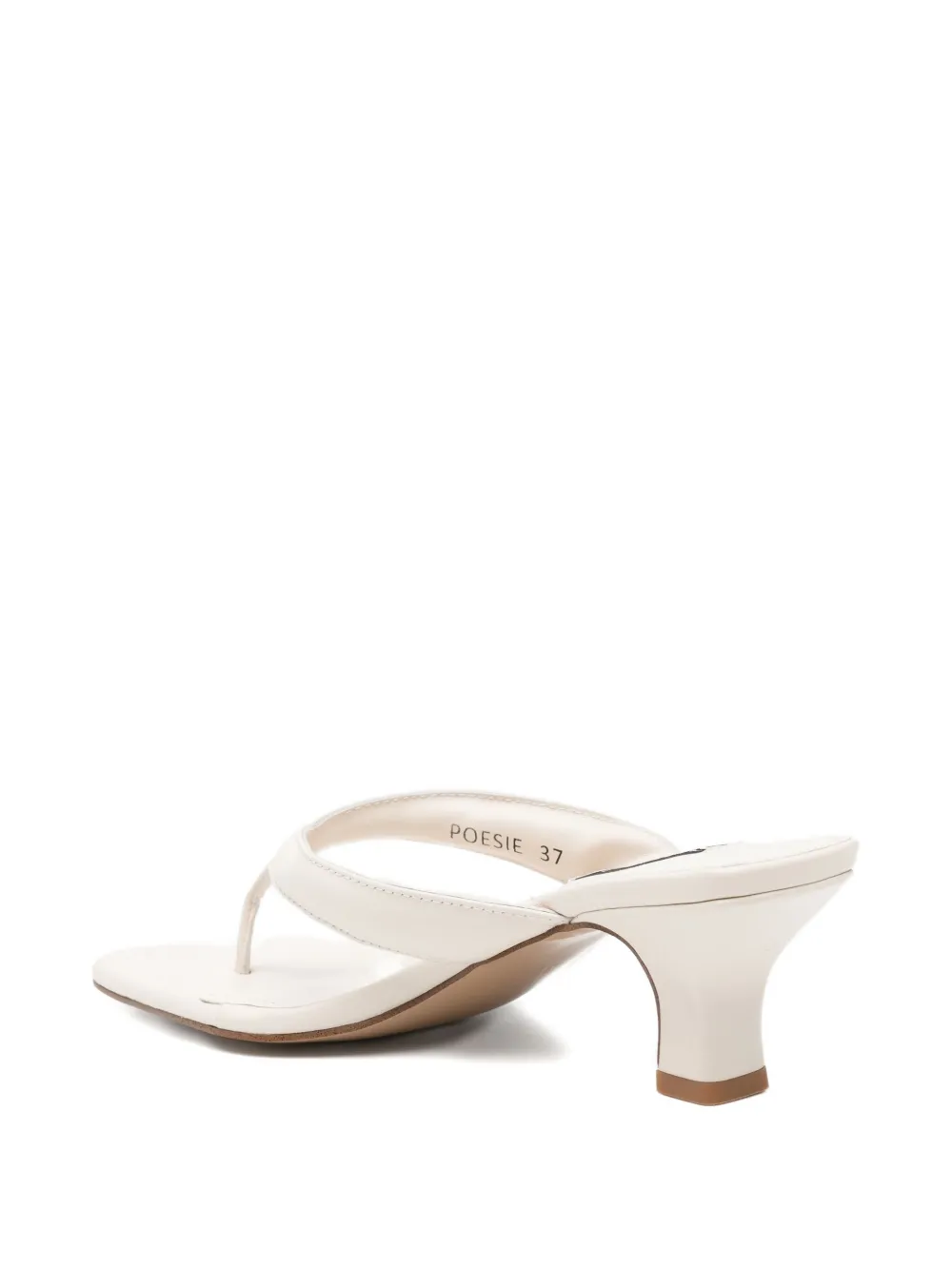 Senso 60 mm vierkant sandalen Beige