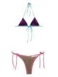 Oséree triangle bikini - Blue