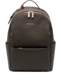Michael Kors logo-print backpack - Brown