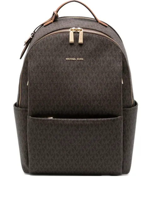 Michael Kors logo-print backpack